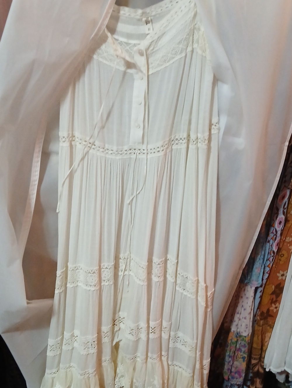 Spell Original White Praire Sundress - Picture 5 of 5